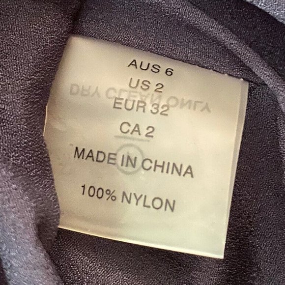 Ministry of Style Size AU6 US2 Navy Blue Lace Dahliah Midi Flare Dress New $229 - Picture 11 of 11